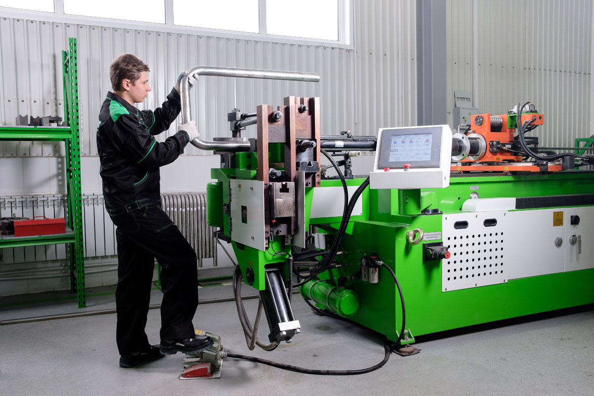 Дорновый трубогибочный станок