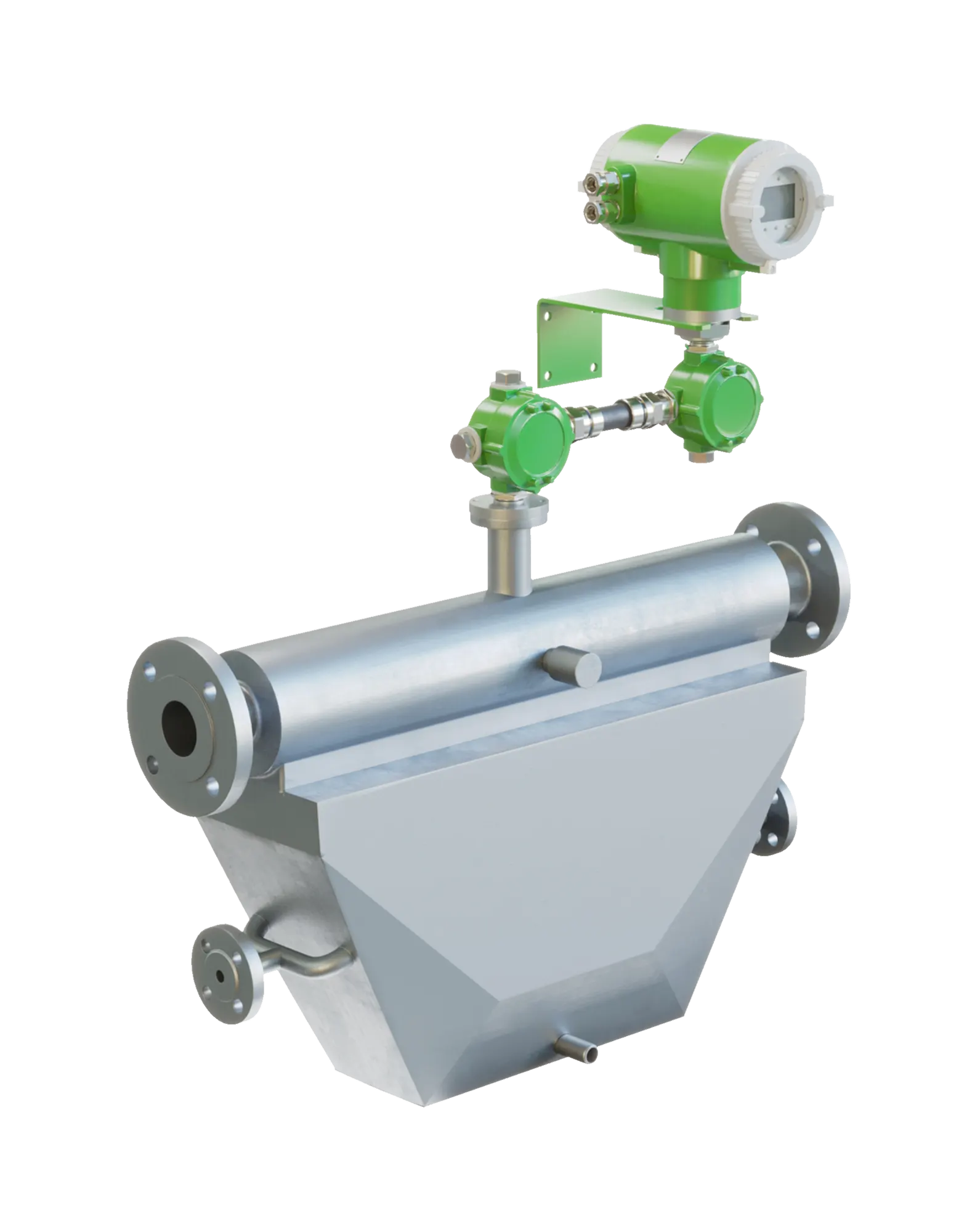 Компактный массовый расходомер интегральный с рубашкой Компактный массовый расходомер интегральный с рубашкой