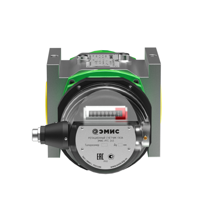 Ротационный счётчик газа ЭМИС-РГС 245 Ротационный счётчик газа ЭМИС-РГС 245