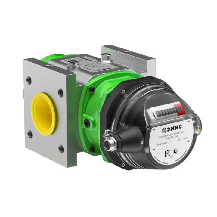 Ротационный счётчик газа ЭМИС-РГС 245 Ротационный счётчик газа ЭМИС-РГС 245
