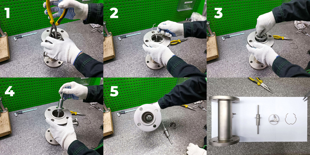 Извлечение деталей ротаметра «ЭМИС-МЕТА 215» Извлечение деталей ротаметра «ЭМИС-МЕТА 215»